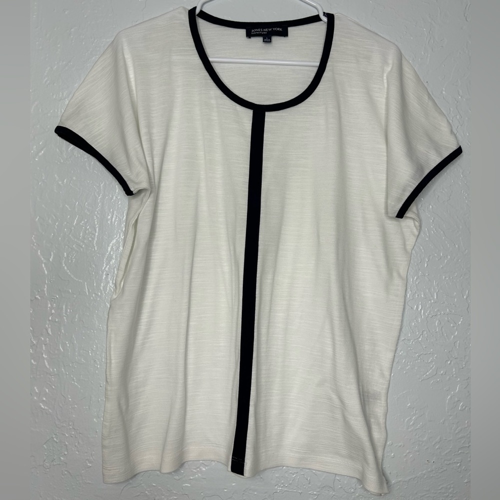 Jones New York Signature 100% cotton Large Coastal Soft Summer Vacation Beach
